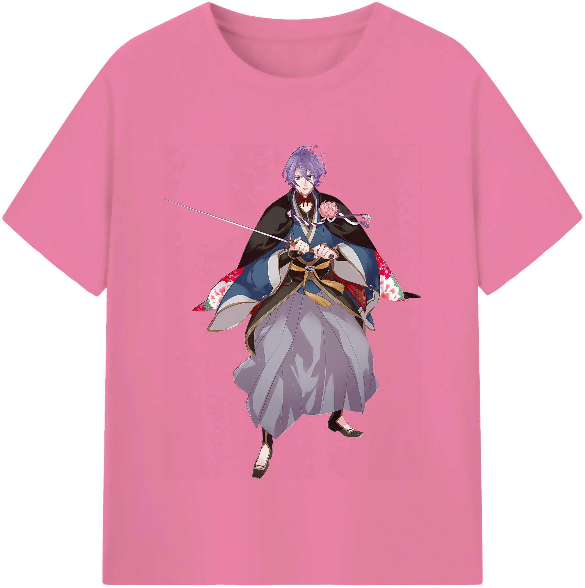 （画像用） 刀剣乱舞 Touken Ranbu 綿100％半袖Tシャツ（フロントプリント）